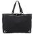 Borsa Tote GUCCI GG Canvas Abbey Nero Argento 293580 Auth 204921 - vista 2