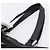 Borsa Tote GUCCI GG Canvas Abbey Nero Argento 293580 Auth 204921 - vista 8