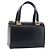 Borsa Salvatore Ferragamo Gancini in pelle blu navy e oro autentica 206360 D'oro