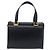 Borsa Salvatore Ferragamo Gancini in pelle blu navy e oro autentica 206360 D'oro - vista 13