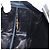 Borsa Salvatore Ferragamo Gancini in pelle blu navy e oro autentica 206360 D'oro - vista 24