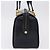 Borsa Salvatore Ferragamo Gancini in pelle blu navy e oro autentica 206360 D'oro - vista 4