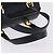Borsa Salvatore Ferragamo Gancini in pelle blu navy e oro autentica 206360 D'oro - vista 8