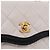 Borsa a tracolla CHANEL Matelasse con catena in pelle d'agnello Bianco e Oro CC Auth 206300SAV D'oro - vista 20