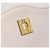Borsa a tracolla CHANEL Matelasse con catena in pelle d'agnello Bianco e Oro CC Auth 206300SAV D'oro - vista 24