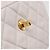 Borsa a tracolla CHANEL Matelasse con catena in pelle d'agnello Bianco e Oro CC Auth 206300SAV D'oro - vista 25
