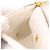 Borsa a tracolla CHANEL Matelasse con catena in pelle d'agnello Bianco e Oro CC Auth 206300SAV D'oro - vista 29