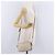 Bolso de hombro Miu Miu de cuero Ivory Gold Auth 206322 Dorado Crudo - vista 33