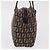 FENDI Zucchino Canvas Handtasche Brown 8BN105 Auth ka6325 Braun - Ansicht 3
