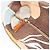 Bolso Tote Miu Miu Canvas Brown Gold Tone Auth bs37123 Castaño - vista 20
