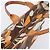 Bolso Tote Miu Miu Canvas Brown Gold Tone Auth bs37123 Castaño - vista 6