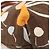 Bolso Tote Miu Miu Canvas Brown Gold Tone Auth bs37123 Castaño - vista 9
