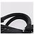 Borsa a mano Miu Miu in pelle nera e argento Auth am12613V Nero - vista 14