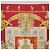 Hermès Pañuelo HERMES Carre 90 Seda Rojo Auth 199702M Roja - vista 15