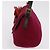 Borsa a tracolla FENDI Mamma Baguette in lana rossa e oro 8BR180 Auth 206269SM - vista 3