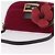Borsa a tracolla FENDI Mamma Baguette in lana rossa e oro 8BR180 Auth 206269SM - vista 6