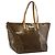 Borsa LOUIS VUITTON Monogram Vernis Bellevue GM Veil Bronze M93674 LV Auth BA16175