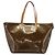 Borsa LOUIS VUITTON Monogram Vernis Bellevue GM Veil Bronze M93674 LV Auth BA16175 - vista 2