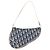 Pouch Saddle Christian Dior Trotter Canvas PVC Blue Silver Auth ka6323V Argento - vista 13