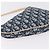 Pouch Saddle Christian Dior Trotter Canvas PVC Blue Silver Auth ka6323V Argento - vista 16