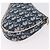 Pouch Saddle Christian Dior Trotter Canvas PVC Blue Silver Auth ka6323V Argento - vista 17