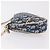 Pouch Saddle Christian Dior Trotter Canvas PVC Blue Silver Auth ka6323V Argento - vista 4
