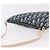 Pouch Saddle Christian Dior Trotter Canvas PVC Blue Silver Auth ka6323V Argento - vista 6