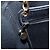 Borsa a tracolla Christian Dior Honeycomb Canvas PVC Nero Oro Auth ka6345 D'oro - vista 19