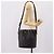 Borsa a tracolla Christian Dior Honeycomb Canvas PVC Nero Oro Auth ka6345 D'oro - vista 21