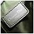 Pouch accessori Christian Dior Trotter Canvas Khaki Silver Auth mr2991V Argento Cachi - vista 18