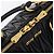 Borsa a mano Miu Miu Matelassé in pelle 2way Nera Tono Oro Auth ki6891M Nero - vista 23
