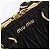 Borsa a mano Miu Miu Matelassé in pelle 2way Nera Tono Oro Auth ki6891M Nero - vista 24