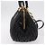 Borsa a mano Miu Miu Matelassé in pelle 2way Nera Tono Oro Auth ki6891M Nero - vista 4
