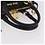 Borsa a mano Miu Miu Matelassé in pelle 2way Nera Tono Oro Auth ki6891M Nero - vista 7