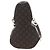 LOUIS VUITTON Monogram Wallet On Chain Rabbit Bag Rose M11452 LV Auth 206005SAM Braun Monogramm - Ansicht 2