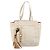 Chloé Borsa Tote Chloe Eden Small in Pelle Bianco Oro Auth 204236 D'oro - vista 13