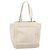 Chloé Borsa Tote Chloe Eden Small in Pelle Bianco Oro Auth 204236 D'oro - vista 2