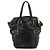 Autre Marque Borsa Tote SAINT LAURENT Downtown in pelle verniciata nera e oro Auth bs37430A Nero D'oro - vista 2