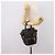 Autre Marque Borsa Tote SAINT LAURENT Downtown in pelle verniciata nera e oro Auth bs37430A Nero D'oro - vista 24