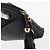 Bally Schultertasche mit Kette aus Leder Schwarz Goldfarben Auth BA16143 - Ansicht 9