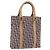 Borsa a mano Christian Dior Trotter Canvas Marrone Oro Auth ka6338V D'oro