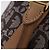 Borsa a mano Christian Dior Trotter Canvas Marrone Oro Auth ka6338V D'oro - vista 10
