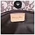 Borsa a mano Christian Dior Trotter Canvas Marrone Oro Auth ka6338V D'oro - vista 21