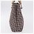 Borsa a mano Christian Dior Trotter Canvas Marrone Oro Auth ka6338V D'oro - vista 4