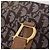 Borsa a mano Christian Dior Trotter Canvas Marrone Oro Auth ka6338V D'oro - vista 9