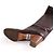 Chloé Brown Leather Boots Size 38 - view 6