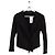 Chaqueta Marella de ante negro