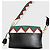 Prada Double Handtasche aus schwarzem Saffiano Leder