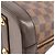 LOUIS VUITTON - Borsa a mano Louis Vuitton Alma PM in tela damier ébène Marrone - vista 9