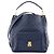LOUIS VUITTON - Borsa tote Hobo Métis Louis Vuitton in pelle empreinte blu navy